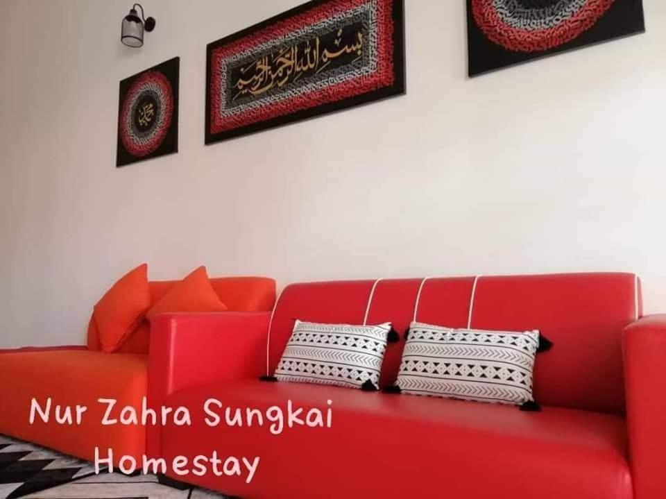 Nur Zahra Sungkai Homestay المظهر الخارجي الصورة
